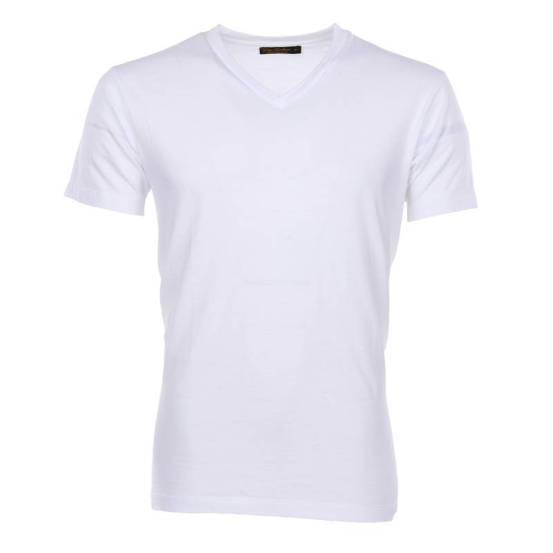Pike Brothers 1965 V-Neck Set white Clearance-Verkauf