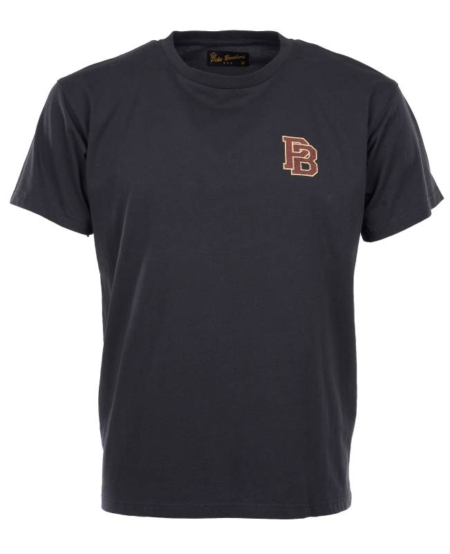 Pike Brothers 1969 Sports Tee Red Castle Logo Print Kostenloser Versand international