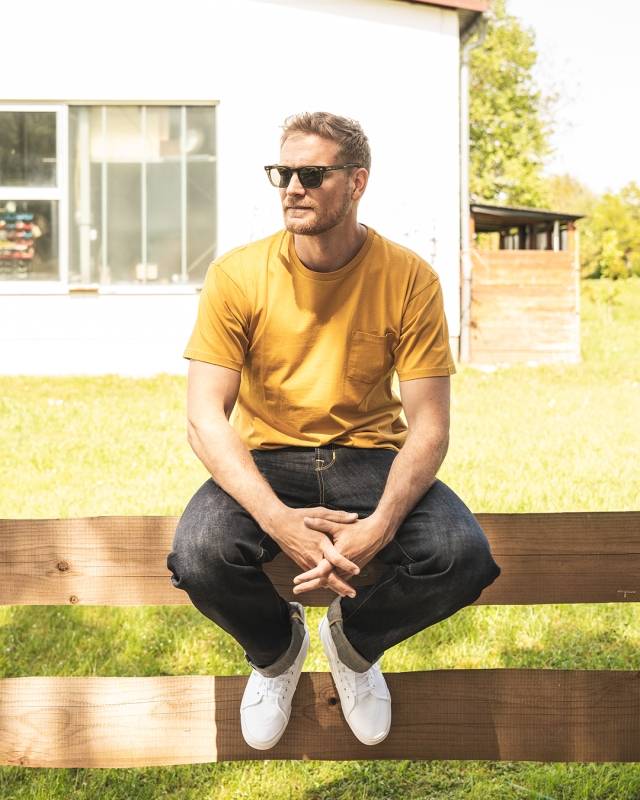 Pike Brothers 1971 Pocket Tee Baja yellow 50% Rabatt für begrenzte Zeit