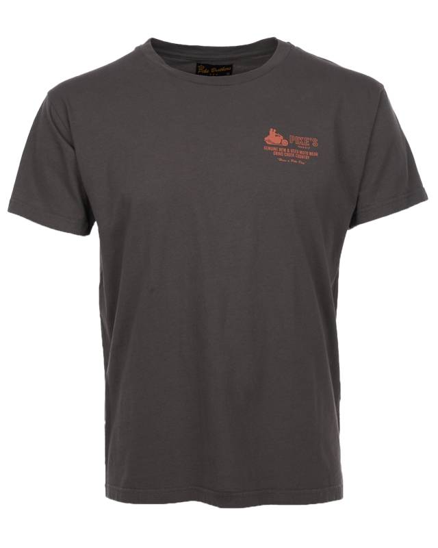 Pike Brothers 1969 Sports Tee Zaidel grey Rabatte dieses Monats