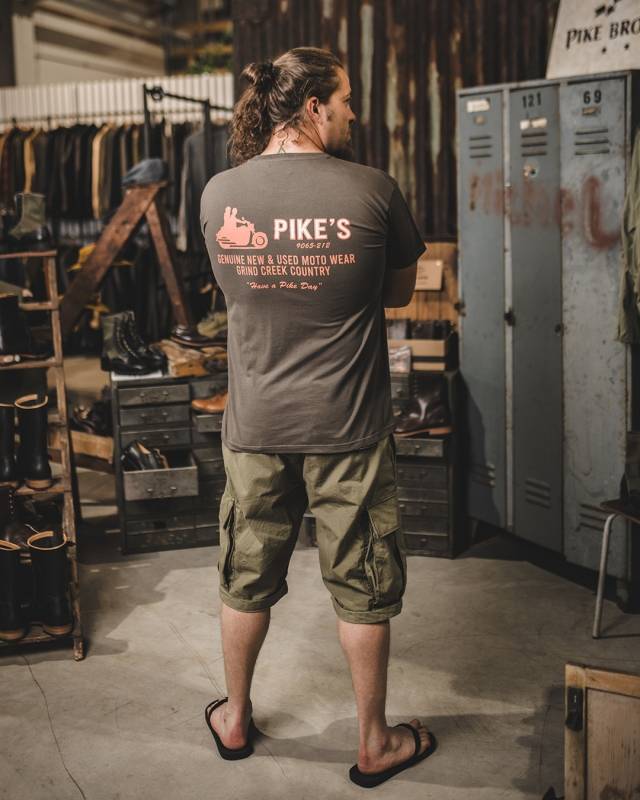 Pike Brothers 1969 Sports Tee Zaidel grey Rabatte dieses Monats