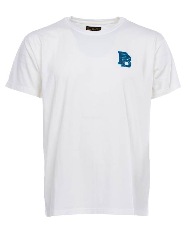 Pike Brothers 1969 Sports Tee Blue Castle Logo Print Angebote
