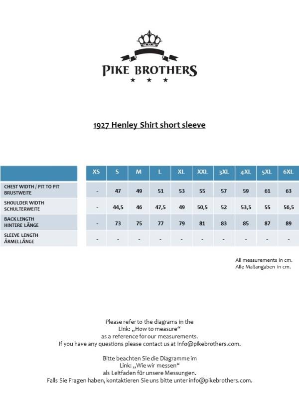 Pike Brothers 1927 Henley Shirt short sleeve grey melange Großer Ausverkauf