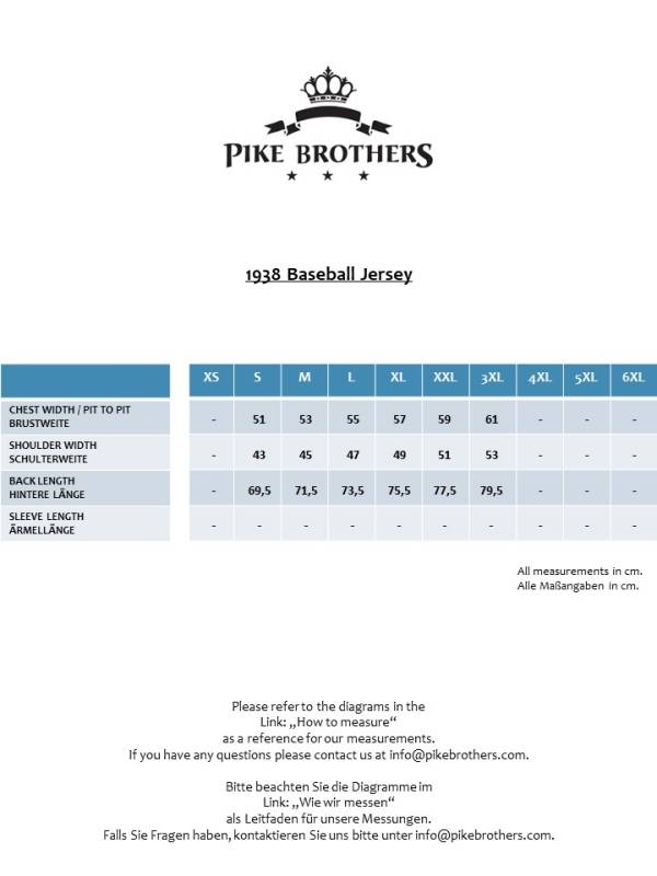 Pike Brothers 1938 Baseball Jersey Van Buren Grey Muttertagsangebot