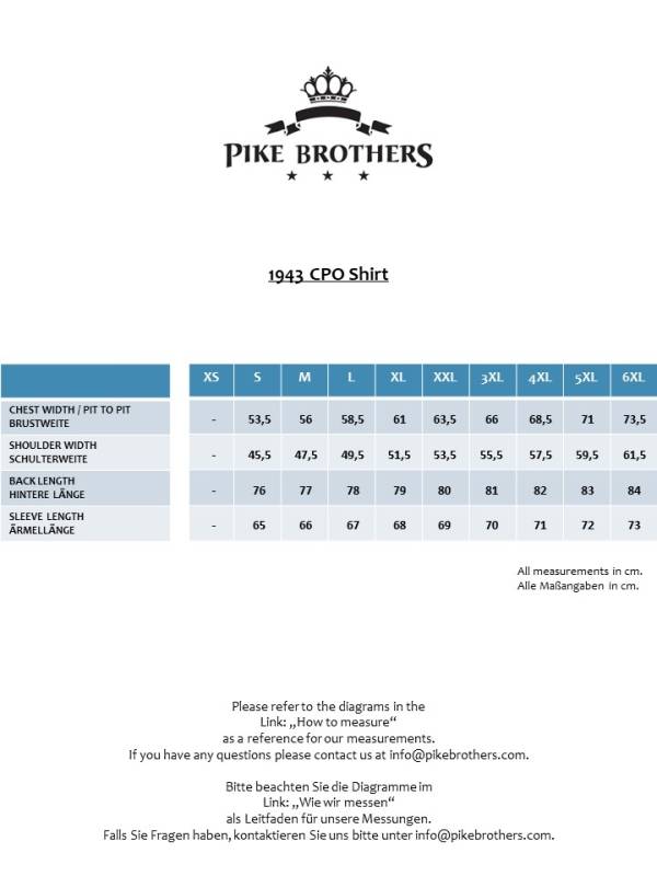 Pike Brothers 1943 CPO Shirt Barrow blue Kostenlose Rückgabe