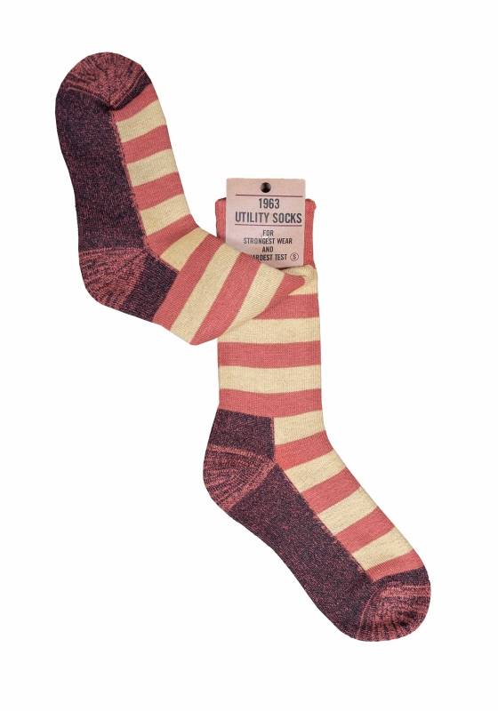 Pike Brothers 1963 Utility Socks Walt orange Letzter Tag