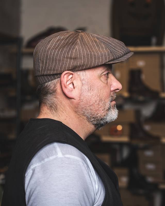 Pike Brothers 1928 Newsboy Cap Alameda brown Verkauf
