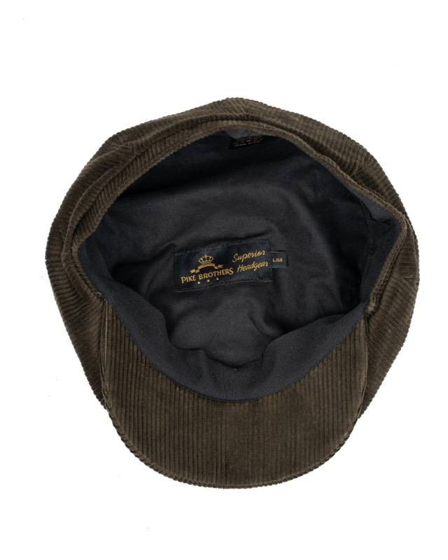Pike Brothers 1928 Newsboy Cap olive cord Hotsell