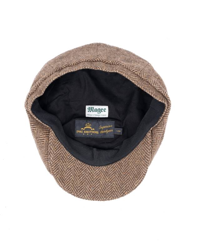Pike Brothers 1928 Newsboy Cap Tonks brown Schlussverkauf
