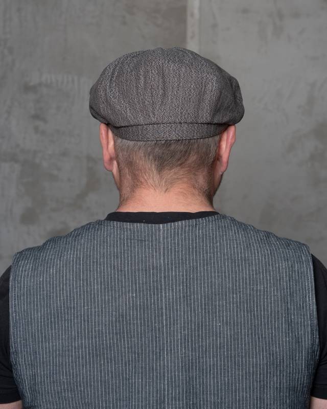 Pike Brothers 1928 Newsboy Cap Hacksaw brown O&E Günstiger Verkauf