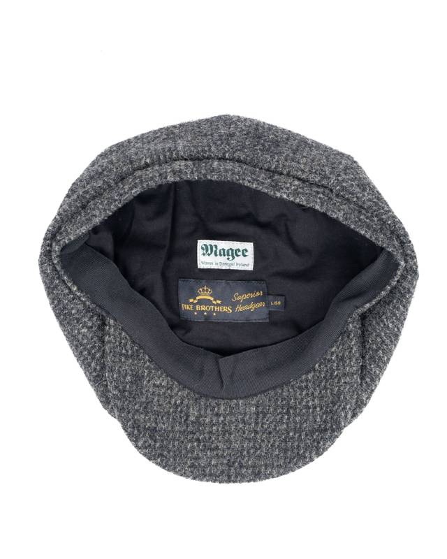 Pike Brothers 1928 Newsboy Cap Belby grey Fabrikverkauf