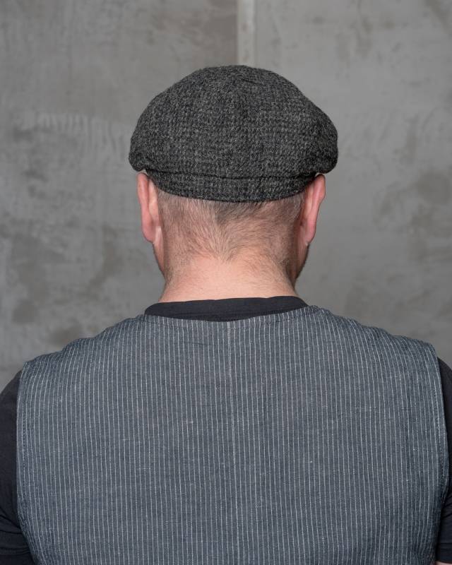 Pike Brothers 1928 Newsboy Cap Belby grey Fabrikverkauf