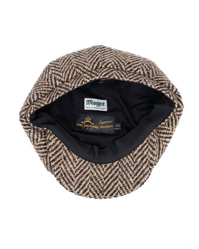 Pike Brothers 1928 Newsboy Cap Tonks white Fabrik Onlineshop