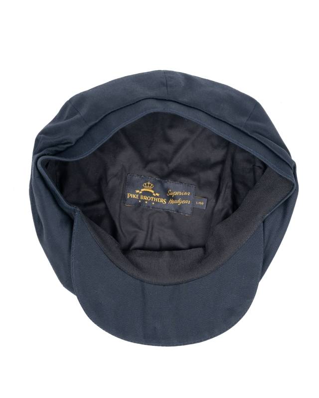 Pike Brothers 1928 Newsboy Cap cav twill navy Sonderangebot
