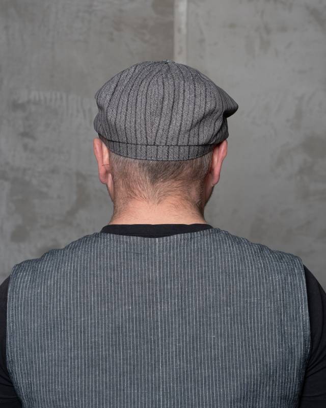 Pike Brothers 1928 Newsboy Cap Swedish Stripes Rabatt