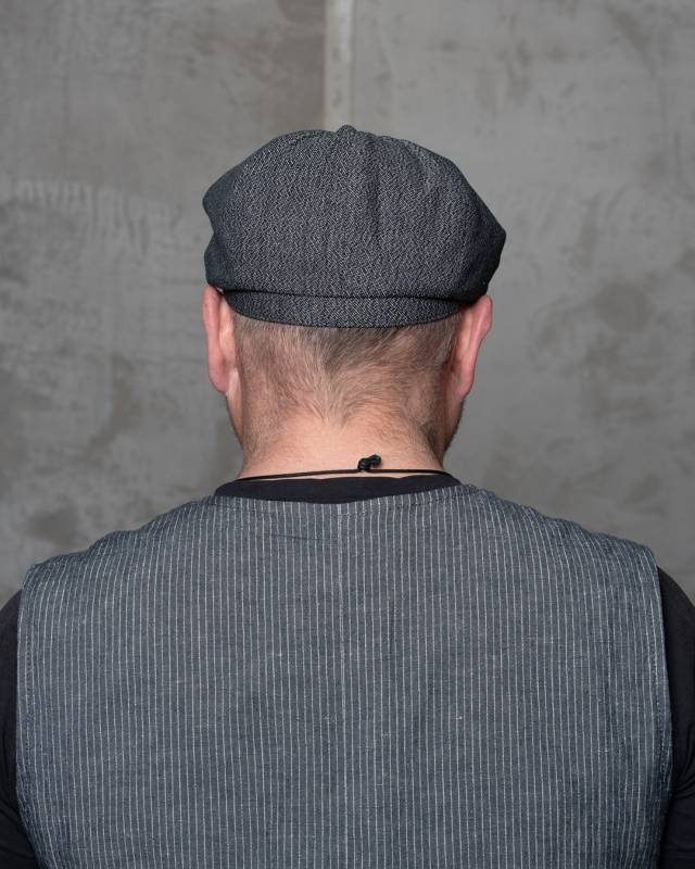 Pike Brothers 1928 Newsboy Cap Pepper Versandkostenfrei