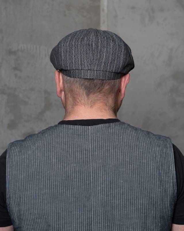 Pike Brothers 1928 Newsboy Cap Hacksaw grey Flash Sale