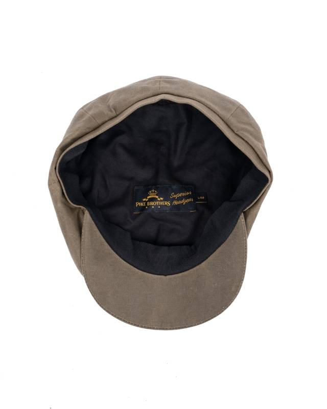 Pike Brothers 1928 Newsboy Cap Lundo olive Begrenztes Angebot