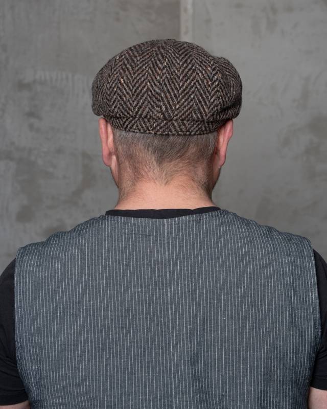 Pike Brothers 1928 Newsboy Cap Tonks black Preisnachlass