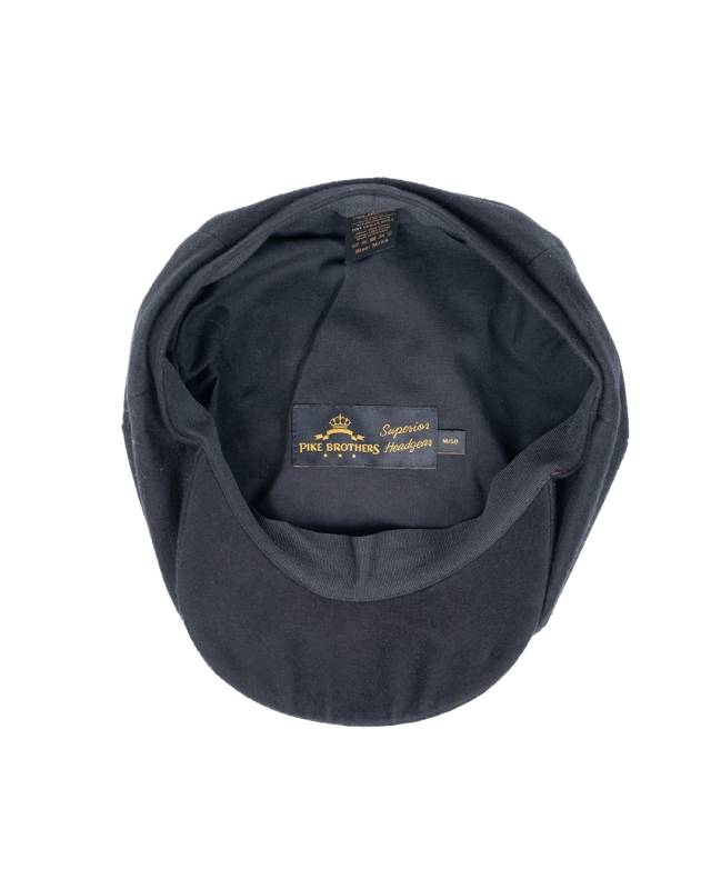 Pike Brothers 1928 Newsboy Cap Moleskin sulphur black Weihnachtsangebot