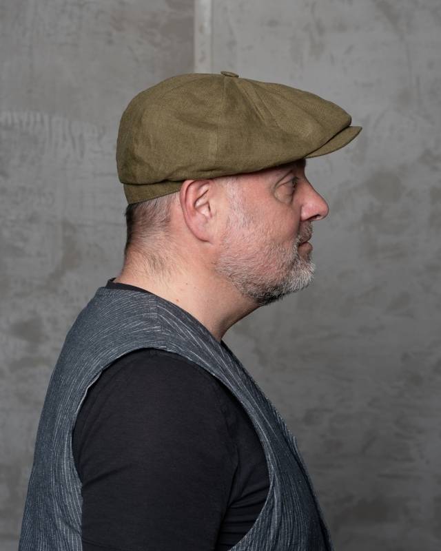 Pike Brothers 1928 Newsboy Cap Dublin green Osterangebot