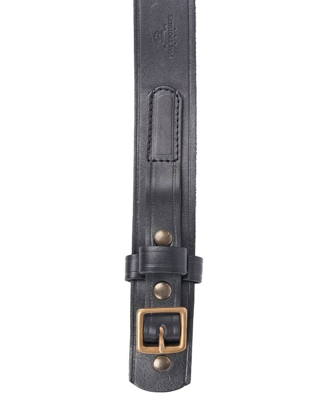 Pike Brothers 1949 Western Belt dark grey Tägliche Deals