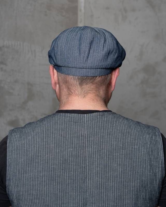 Pike Brothers 1928 Newsboy Cap Kirkburg blue Letzte 3 Tage
