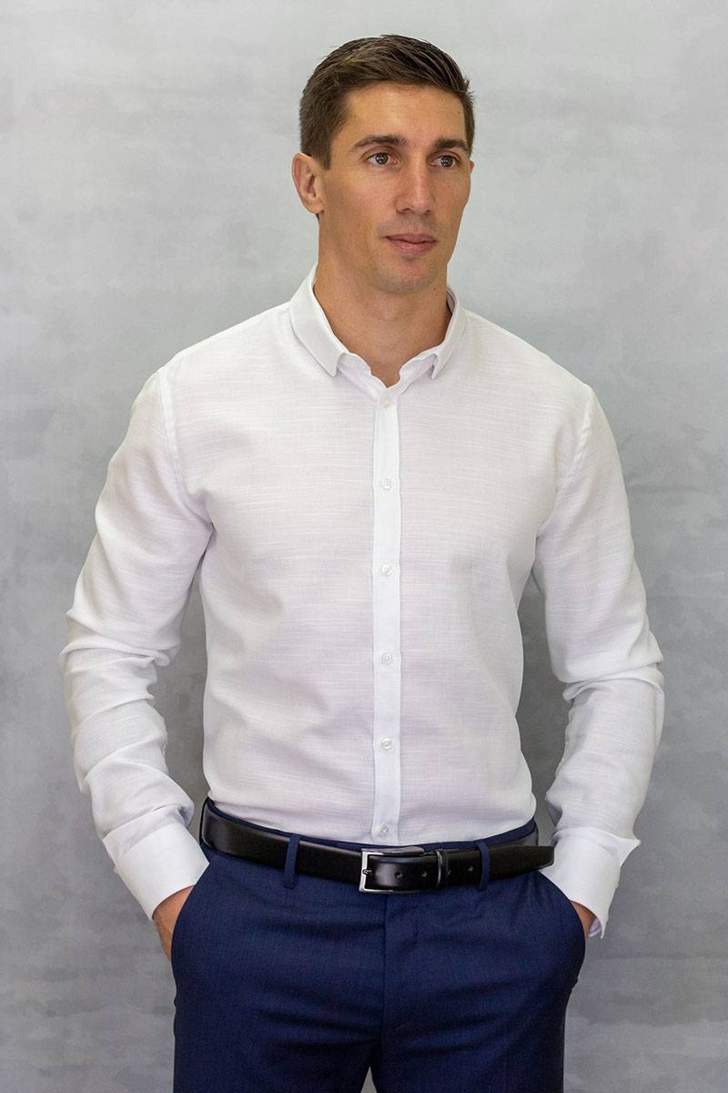 Q1 Manufaktur SANDRO Standard Hemdlänge Rabatte dieses Monats