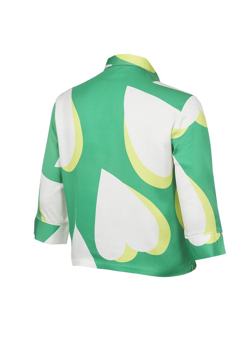 ROCK YOUR CURVES by Angelina Long Sleeves shirt in Grün multicolorArtikelnummer RYC-LCAK-0667-651 Online