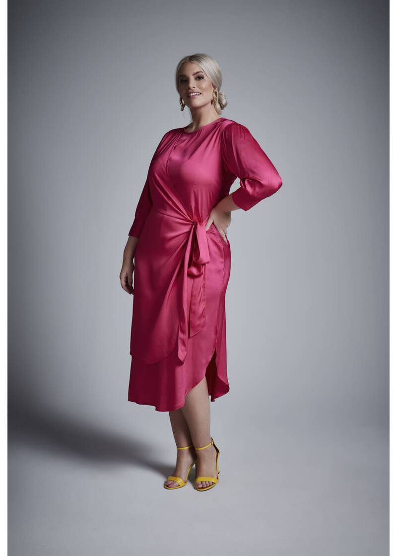 ROCK YOUR CURVES by Angelina Kleid in PinkArtikelnummer RYC-LCAK-0404-401 Kostenloser Versand