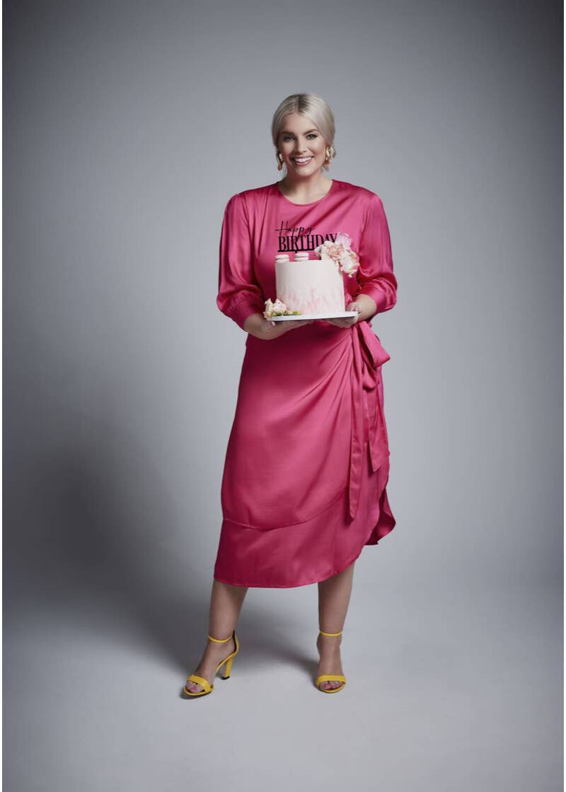 ROCK YOUR CURVES by Angelina Kleid in PinkArtikelnummer RYC-LCAK-0404-401 Kostenloser Versand
