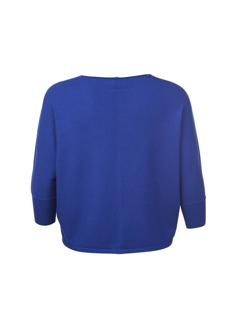 ROCK YOUR CURVES by Angelina Strickshirt in RoyalblauArtikelnummer RYC-LCAK-0284-502 Black Friday