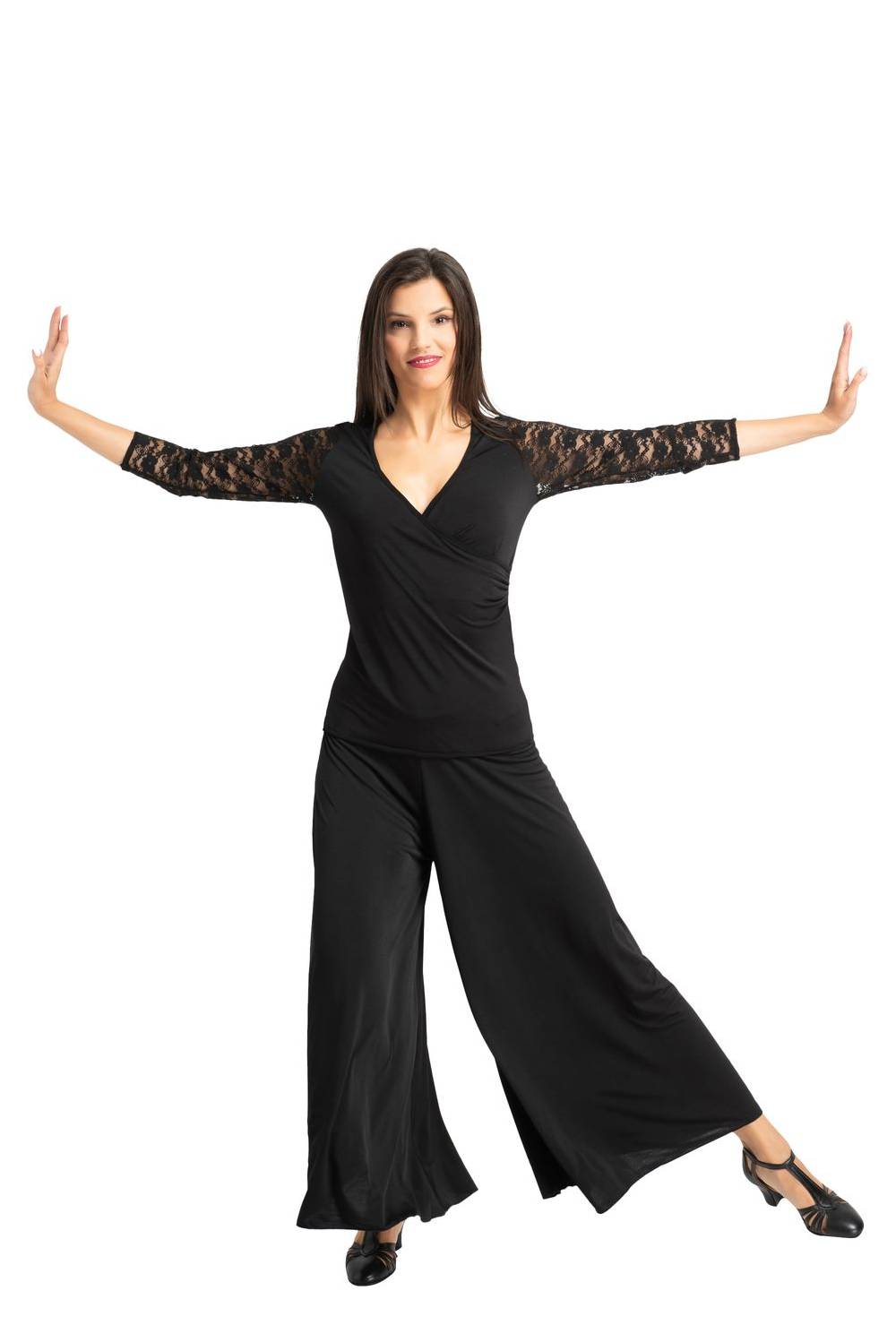 Rumpf Damen Ballroom Shirt LUBIANA RU5740 Blitzverkäufe