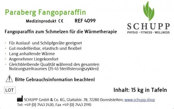 Schupp Paraberg Fangoparaffin (MD) Großer Ausverkauf