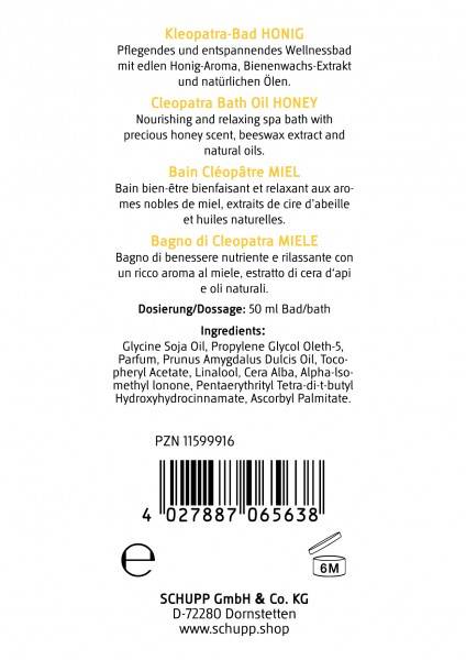Schupp Kleopatra-Bad Honig Top Angebot