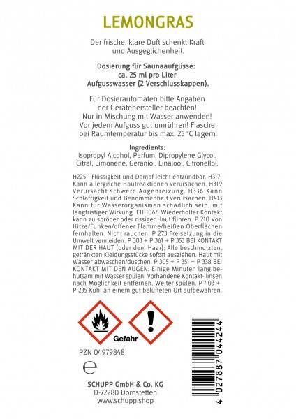 Schupp Sauna- und Dampfbadessenz Lemongras Bis zu 55% Rabatt