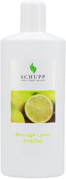 Schupp Massage-Lotion Zitrone Begrenzt auf 3 Tage