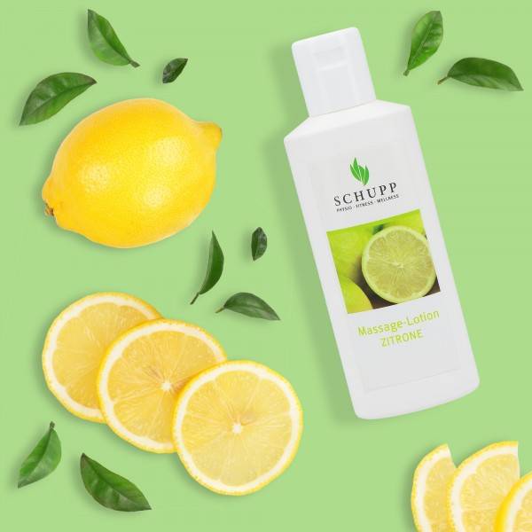 Schupp Massage-Lotion Zitrone Begrenzt auf 3 Tage