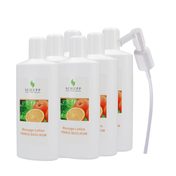 Schupp Massage-Lotion Orange-Basilikum Zeitlich begrenztes Angebot