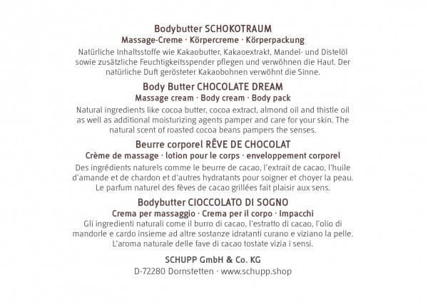 Schupp Bodybutter Schokotraum Letzte 3 Tage