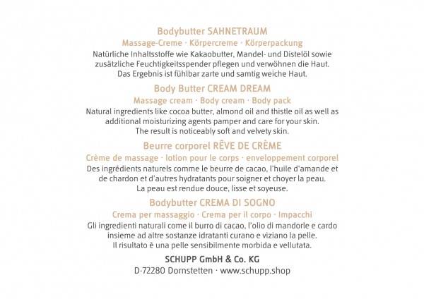Schupp Bodybutter Sahnetraum Letzter Tag