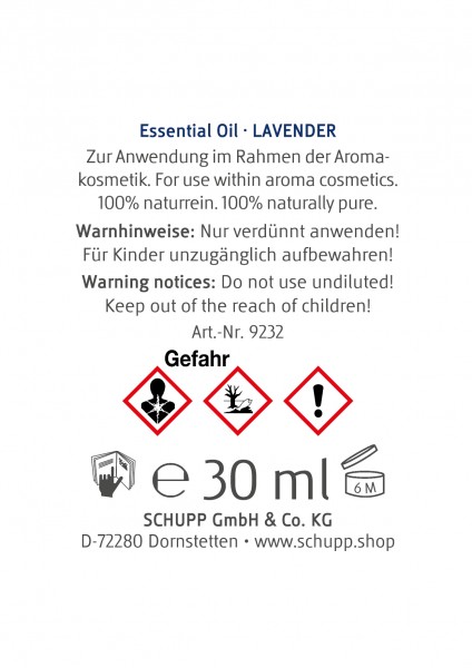 Schupp Ätherisches Öl Lavendel Riesige Rabatte