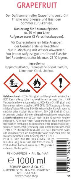 Schupp Sauna- und Dampfbadessenz Grapefruit Begrenzt auf 3 Tage