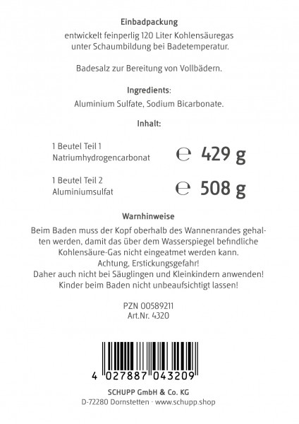 Schupp Kohlensäurebad Räumungsverkauf