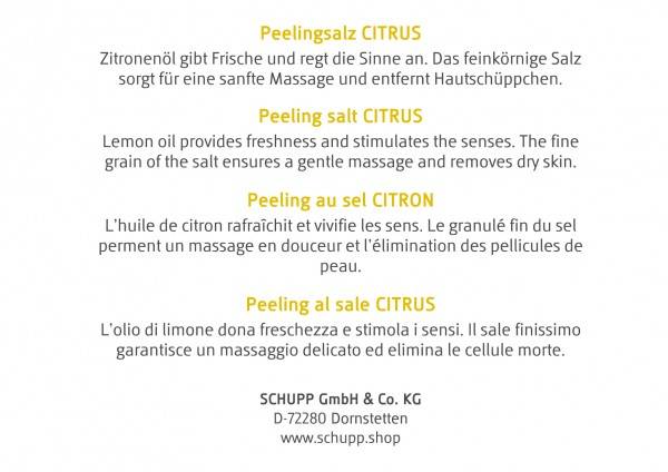 Schupp Peelingsalz Citrus Im Verkauf