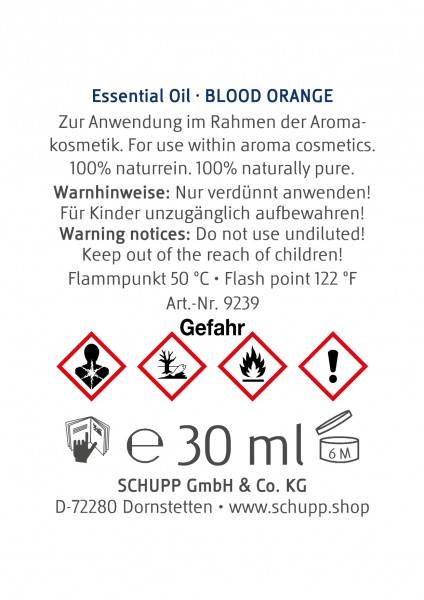 Schupp Ätherisches Öl Blutorange im Angebot