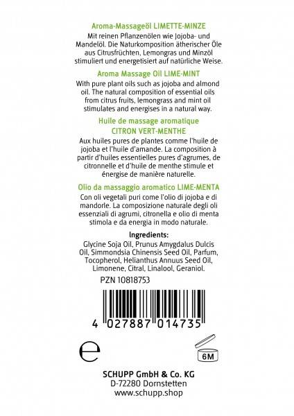 Schupp Aroma-Massage-Öl Limette-Minze Günstig kaufen