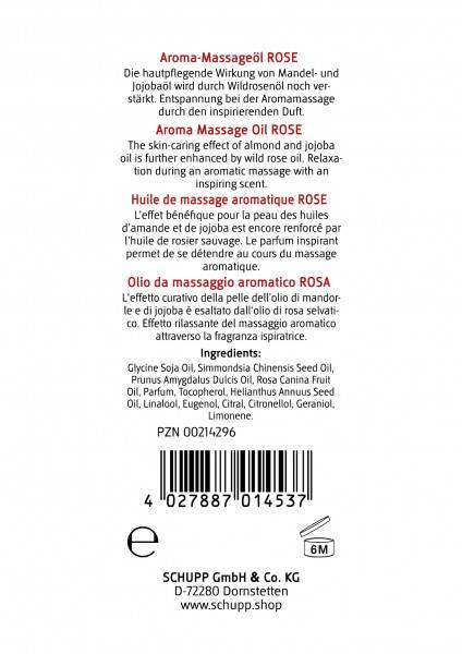 Schupp Aroma-Massage-Öl Rose Exklusivangebot