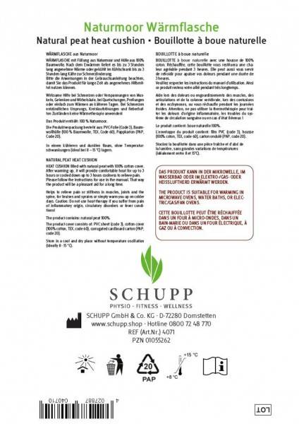 Schupp Naturmoor-Wärmflasche | 22 x 17 cm Osterangebot