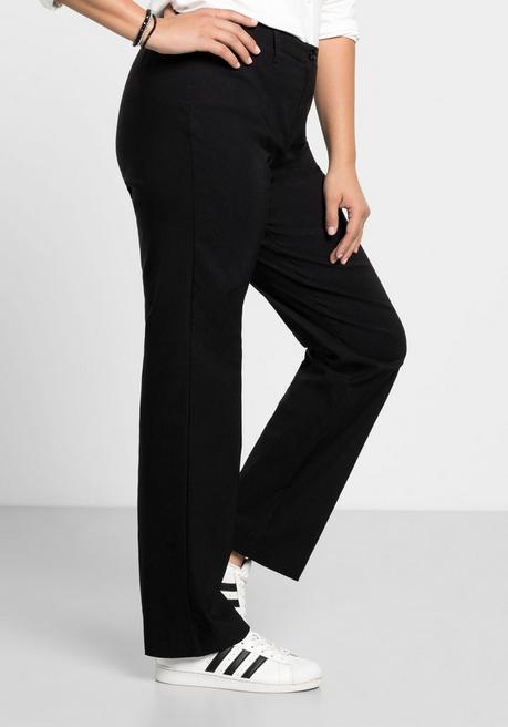 sheego Bengalinhose in gerader Form - schwarz sheego Hotsell
